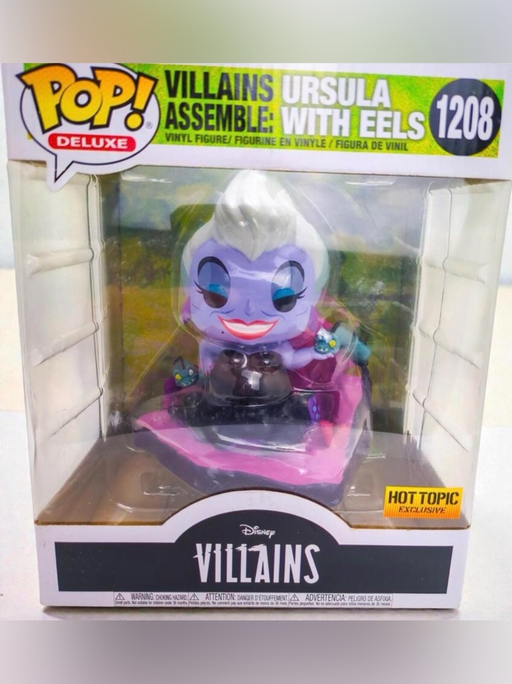 FUNKO POP- DISNEY’S VILLAINS COLLECTION - LITTLE MERMAID’S URSULA W EELS DELUXE